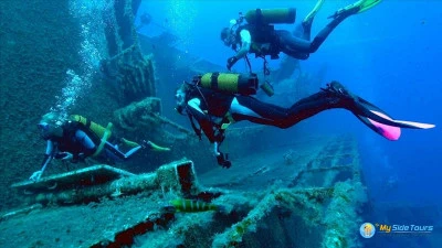 Alanya diving from Side