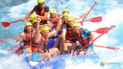 Rafting from Side