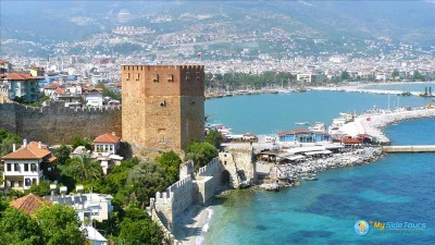 Alanya from Side